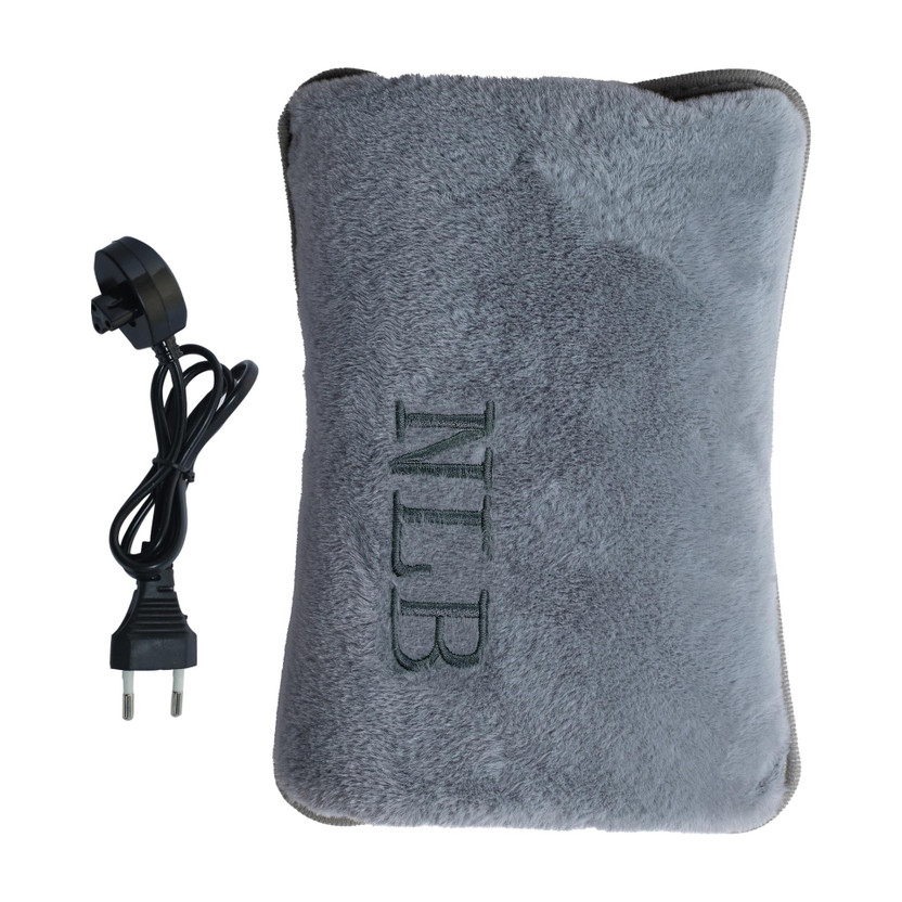 AELENCY Premium Hot Water bag | Heating Bag | Period Heating Pad | Heat Bag Premium Quality Insulated Hot Water Bag For Muscles Joint and Period Cramp 1 L Hot Water Bag(Grey)
