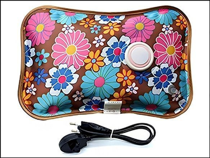 CRESCENT Premium Gel-filled hot bag Pain Relief Back pain Stomach pain Periods Cramps Electrical 1000 ml Hot Water Bag(Multicolor)