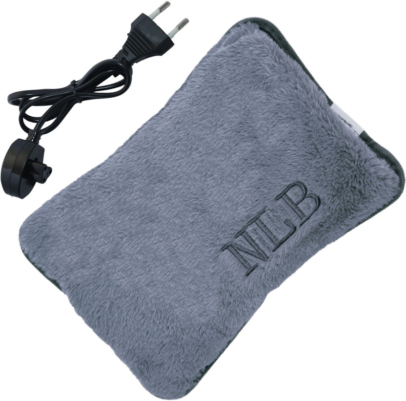 AELENCY Premium Hot Water bag | Heating Bag | Period Heating Pad | Heat Bag Premium Quality Insulated Hot Water Bag For Muscles Joint and Period Cramp 1 L Hot Water Bag(Grey)
