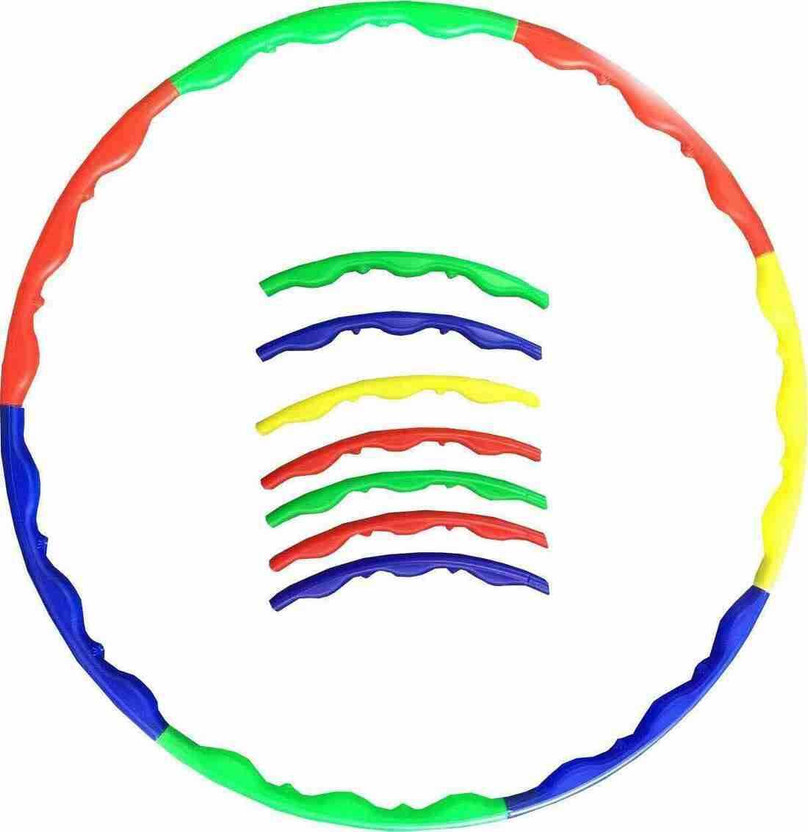 hyper sports Hula Hoop Rings Zig Zag for Adult ,Kids, Exercise ,Gym , Fitness,Boys Hula Hoop(Diameter - 75 cm)