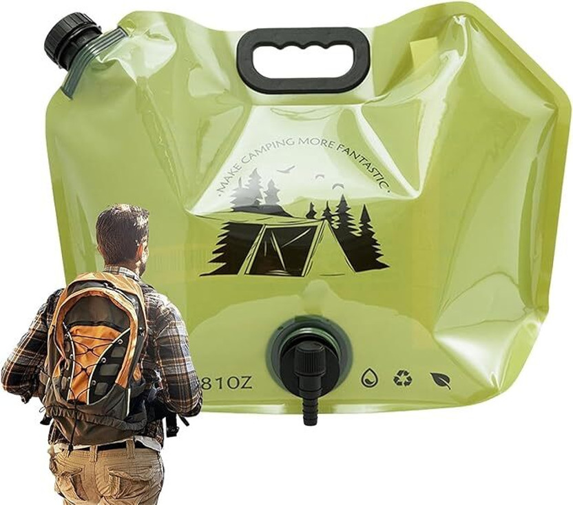 Jiyancreation Leak‑Proof Container for Camping Cycling, Road Trips & Picnics 8L Hydration Pack