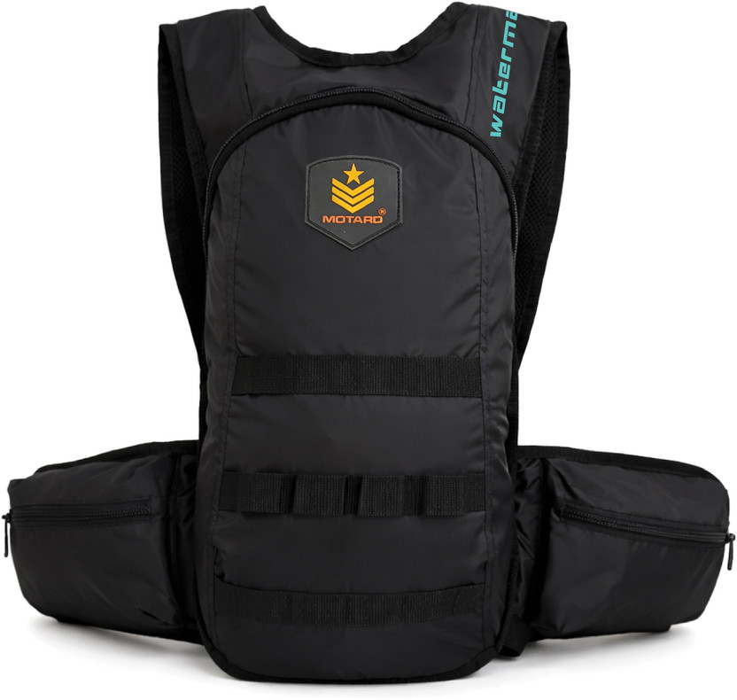 Motard Waterman H20 Hydration Tactical Backpack Black without Hydration Pack