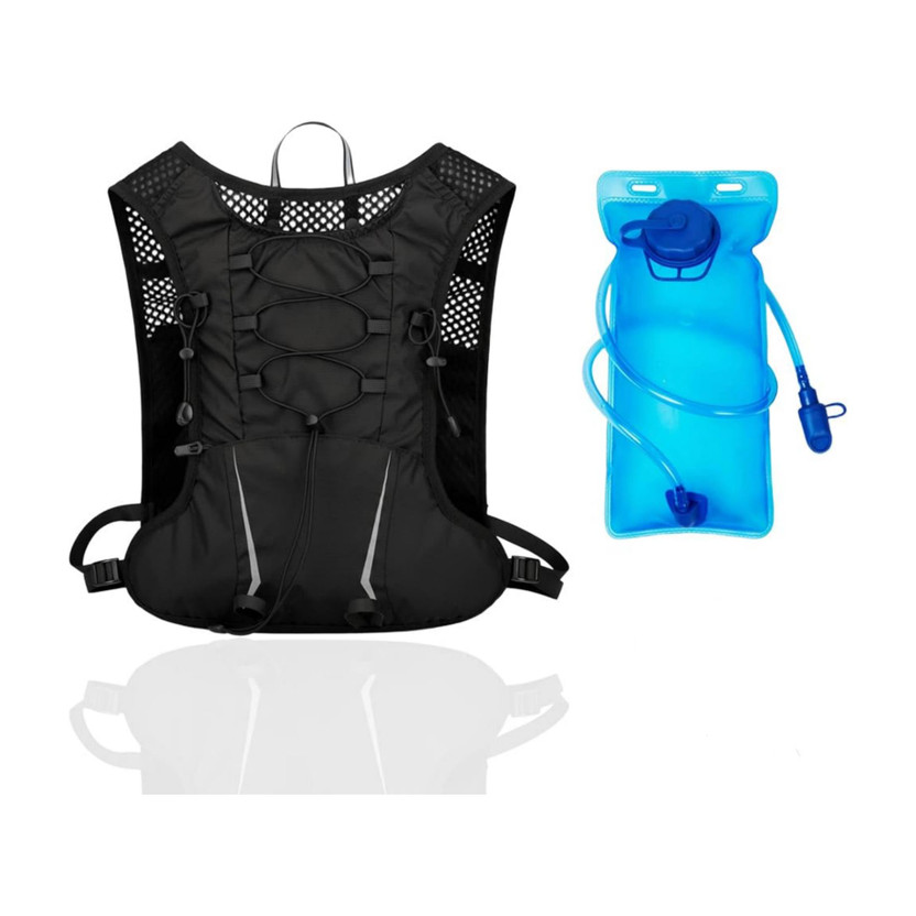 gustave gustave 5L Hydration Backpack Vest with 3L Bladder Quick Dry Mesh Hydration Pack - Flipkart Deal