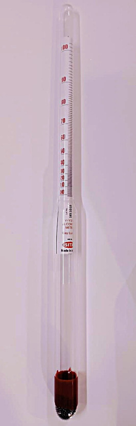 MITLAB High-Accuracy Glass Hydrometer 0–100 | Reliable Density Testing Instrument Hydrometer