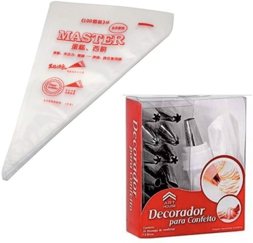 Naama Complete Cake Decorating Kit – Professional Icing & Frosting Tools Cake Decoration Icing Set(Set of 115)