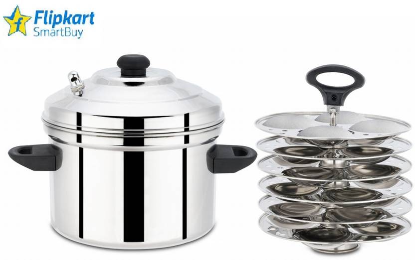 Flipkart SmartBuy Mahavir Heavy Gauge Stainless Steel Idli Cooker