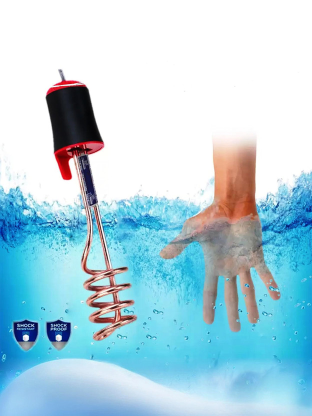 RedShell SmartBuy ISI Mark Shock-Proof & Water-Proof 2000 W Shock Proof Immersion Heater Rod(Tubular)