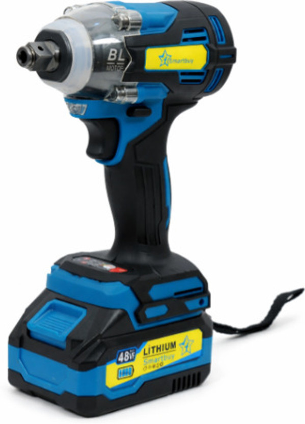 Buy From Best Cordless Impact Wrench | Auto Hammer Wrench Machine for Car & Industrial Usage Cordless Impact Wrench(1/2 inch)