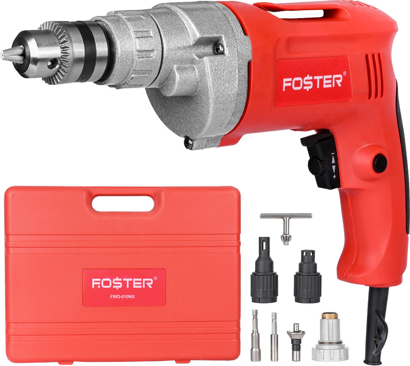 FOSTER FWD-010NX 3-in-1 Wrench - Drill Machine - Screwdriver Heavy Duty Machine Corded Impact Wrench(1/2 inch)