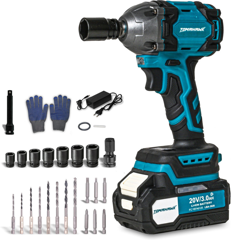 Tomahawk IMPACT WRENCH Cordless Impact Wrench(1/2 inch)