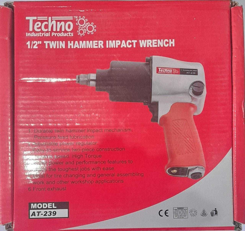 TECHNO Pneumatic Impact Wrench(1/2 inch)