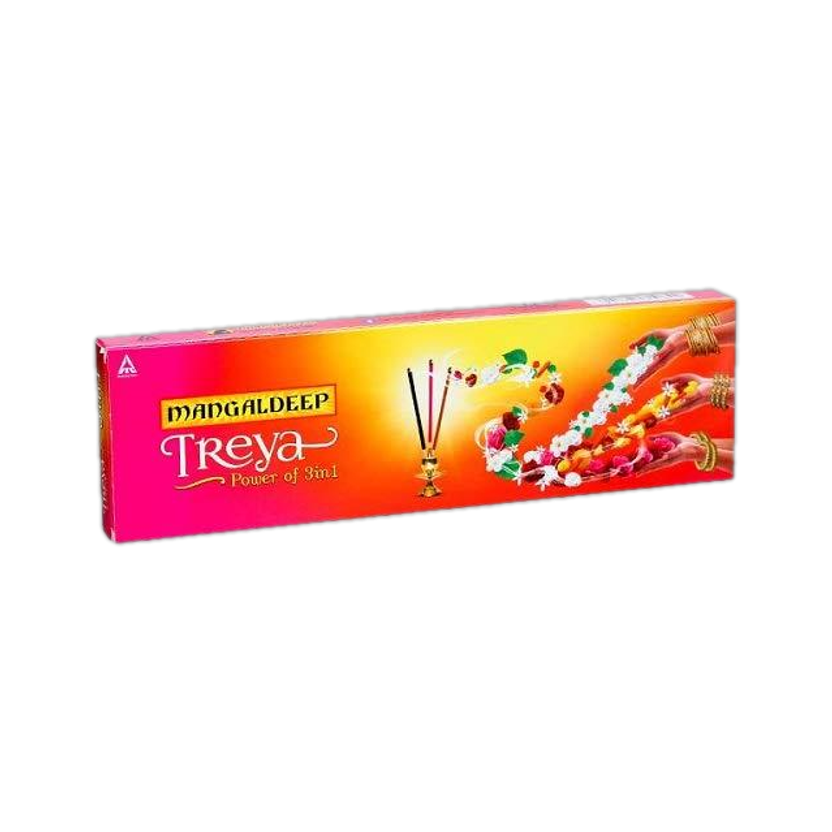 MANGALDEEP Treya 3in1 Floral incense Sticks(72, Set of 1)