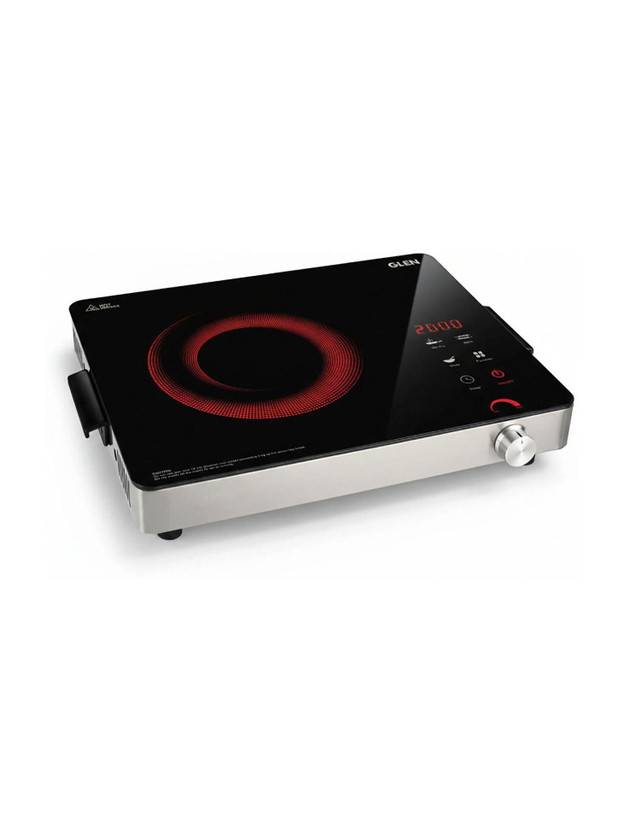 Glen Glen 2200 W Infrared Cooktop Touch Panel(Black, Digital Display, 3 Preset Cooking Modes SA3074IR22) - Flipkart Deal