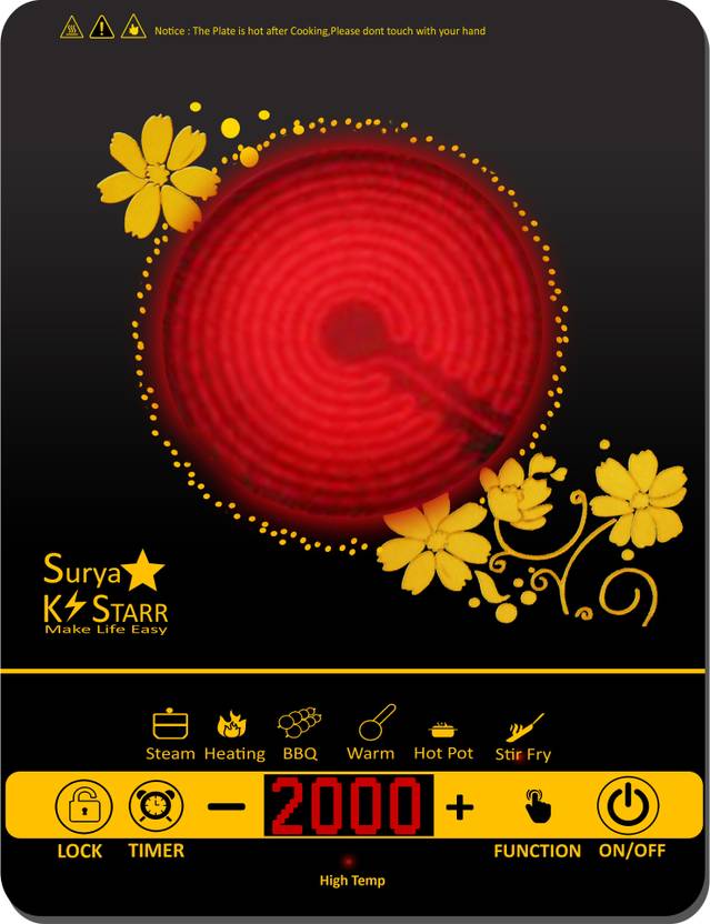 SURYA KSTAR sk1001 Radiant Cooktop Buy SURYA KSTAR sk1001 Radiant