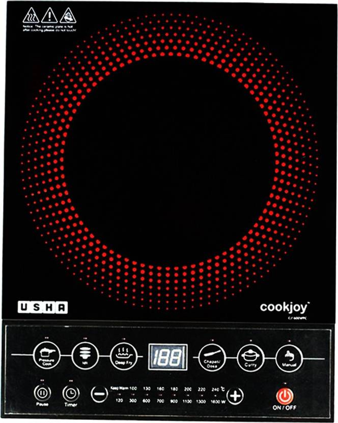 USHA CJ1600WPC Induction Cooktop Buy USHA CJ1600WPC Induction Cooktop