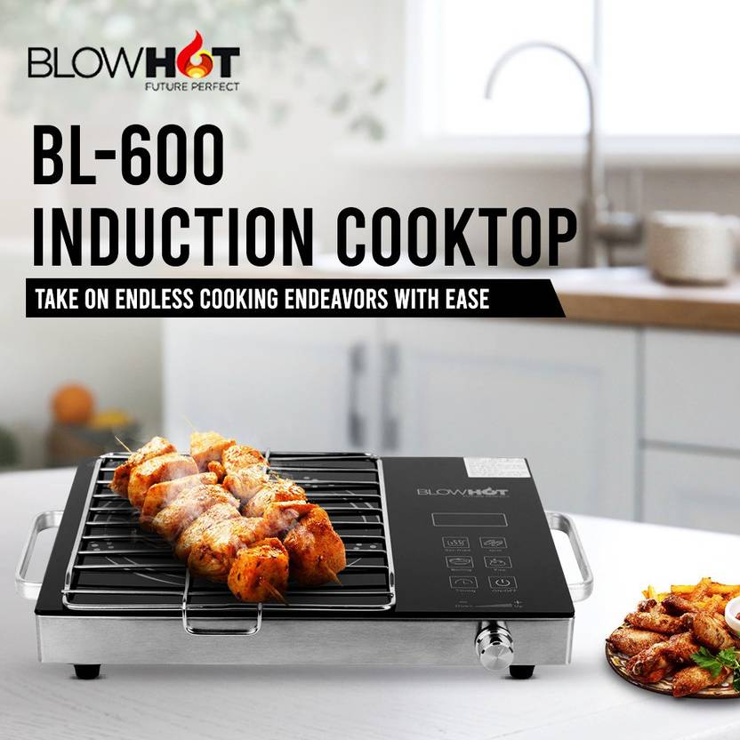 Blowhot BL 600 Chrome Infrared Cooker 2200Watt Induction Cook Top 1