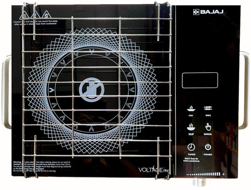 BAJAJ BAJAJ 2200 W Infrared Cooktop Touch Panel(Black, Silver, RADIANT COOKTOP IRX220F) - Flipkart Deal