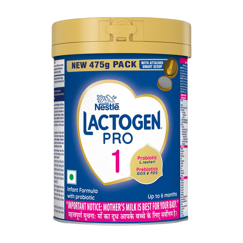 Nestle Lactogen Pro 1 Infant Formula Powder(475 g, Upto 6 Months)