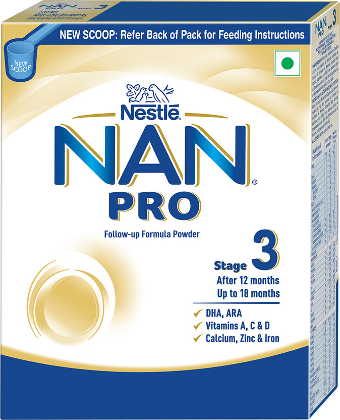 NESTLE 3 Follow-Up Formula Powder, From 12 to 18 Months(400 g, 12+ Months)