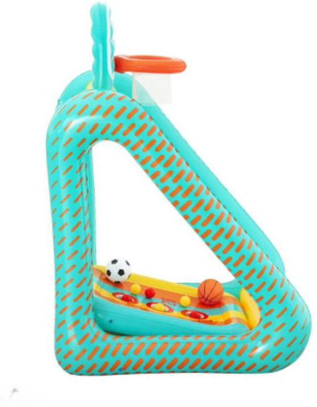 HornFlow Inflatable Sports Activity(IND*9516) Center for Kids Inflatable Ball Pits(Multicolor)