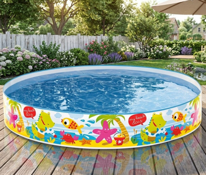 Tiny Tiny Tales Without Air Home Garden Inflatable (IND*82)Swimming Pool Inflatable Swimming Pool(Multicolor) - Flipkart Deal