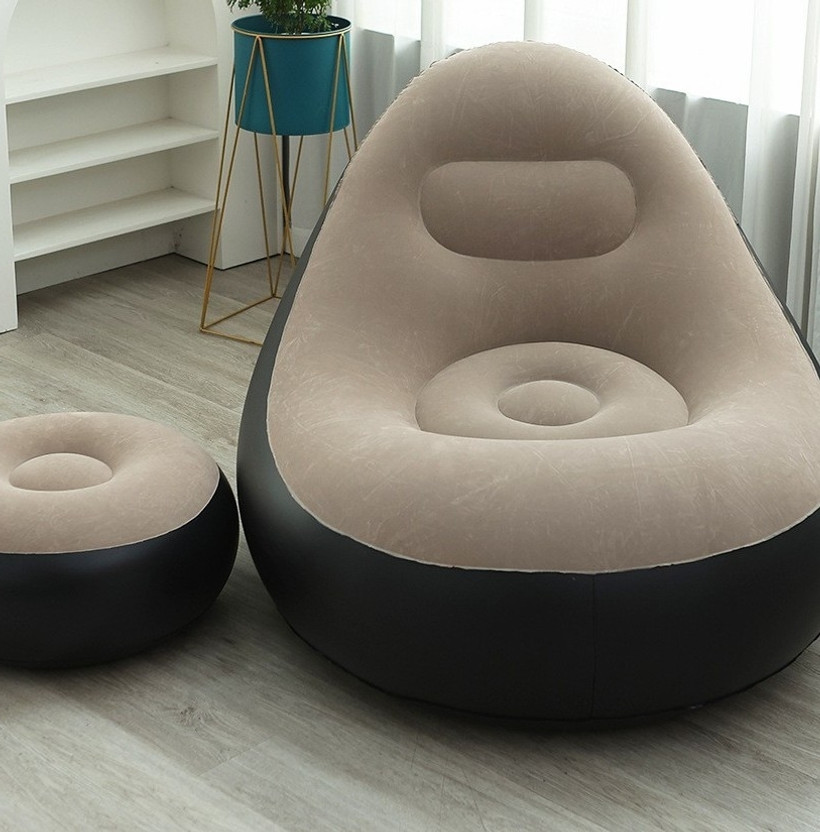 SELECTRA SELCTRA AIR 1 PVC 2 Seater Inflatable Sofa(Color - MULTICOLOUR, Knock Down)