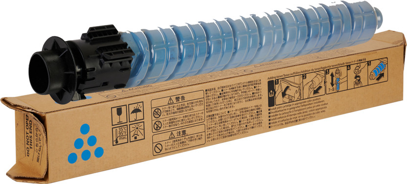 Go Toner cartridge Mp C3503 Compatible Cyan Use In Ricoh Lanier Mpc3003, Lanier Mpc3004 Cyan Ink Toner