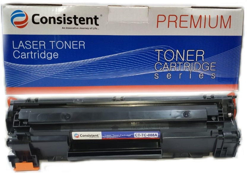 Consistent 88A/CC388AToner Cartridge Compatible forHP M1136, M1218nfs, M128fw MFP, M226DW Black Ink Cartridge