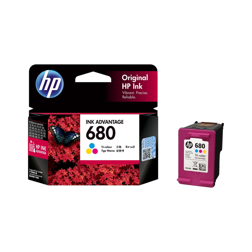 HP 680 Tri-Color Ink Cartridge