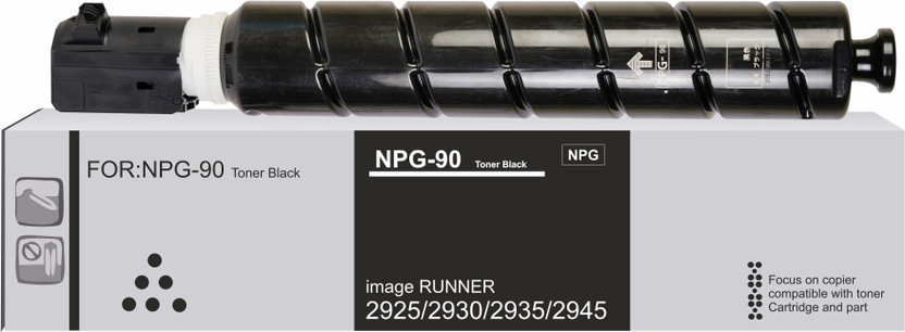 Smart Toner Cartridge Npg-90 Compatible Toner Cartridge for Ir2925, Ir2930, Ir2935, Ir2945 Printers. Black Ink Toner