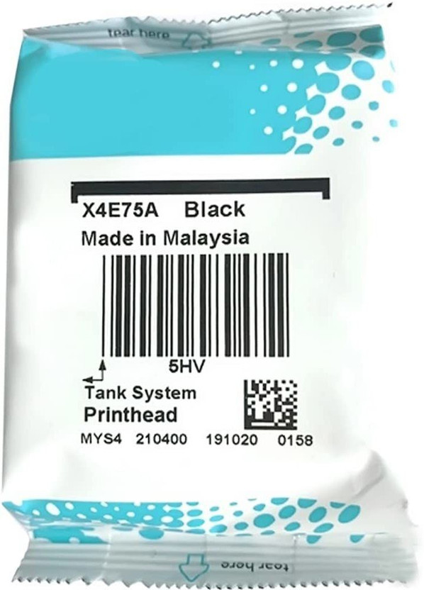 Aabha New X4E75A Black for Smart Tank 350 ,500,570,650,450 series Black Printhead Black Ink Cartridge