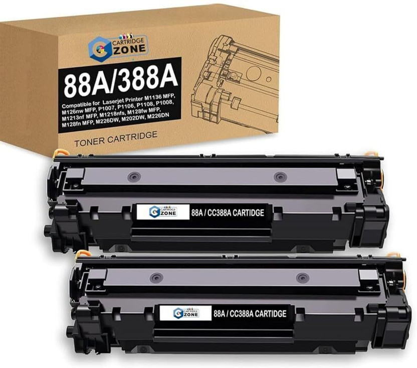 CARTRIDGE ZONE P1007,P1008,M1213nf,M1136MFP,M126nw MFP,M1218nfs,M128fw MFP,M128fn MFP,M226dw Black Ink Cartridge