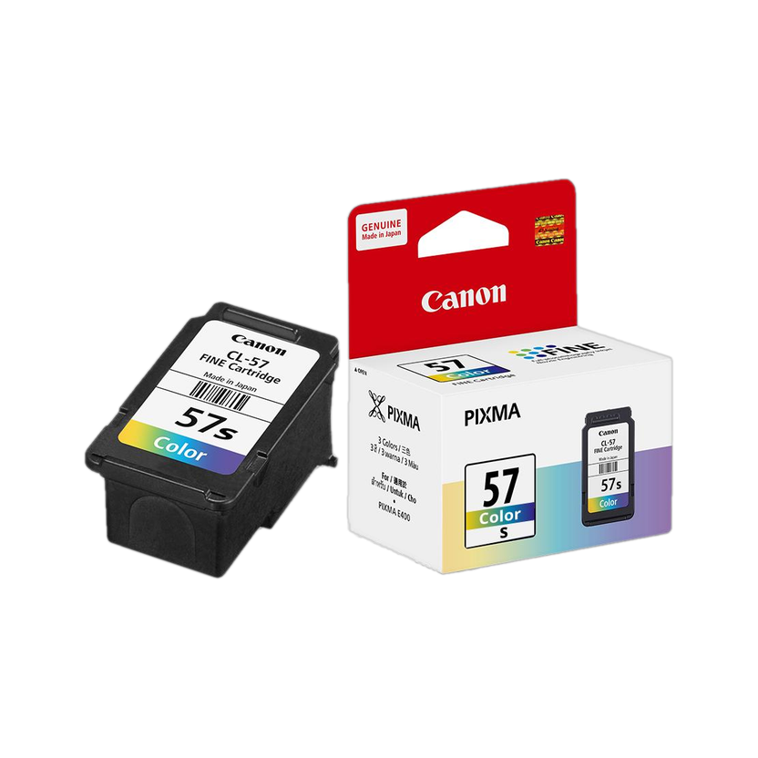 Canon PIXMA CL57S for E400,E410,E460,E470,E477, E480,E4270,E3370,E3470,E4570 Tri-Color Ink Cartridge