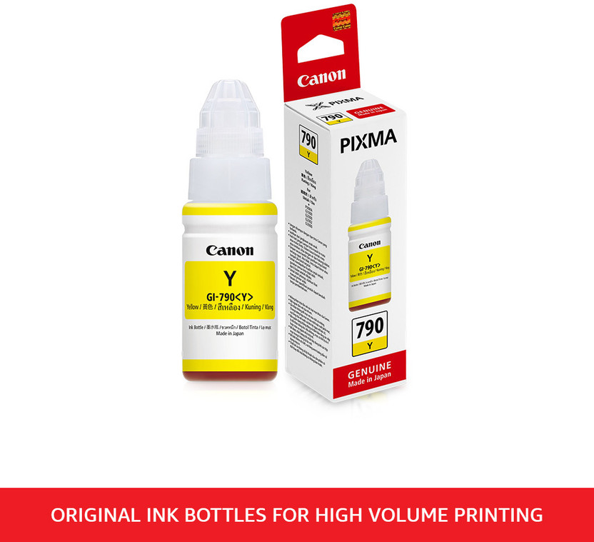 Canon Canon PIXMA GI790 Yellow for G1010,G2000,G2010,G2012,G3000,G3010,G3012,G4000,G4010 Yellow Ink Bottle - Flipkart Deal