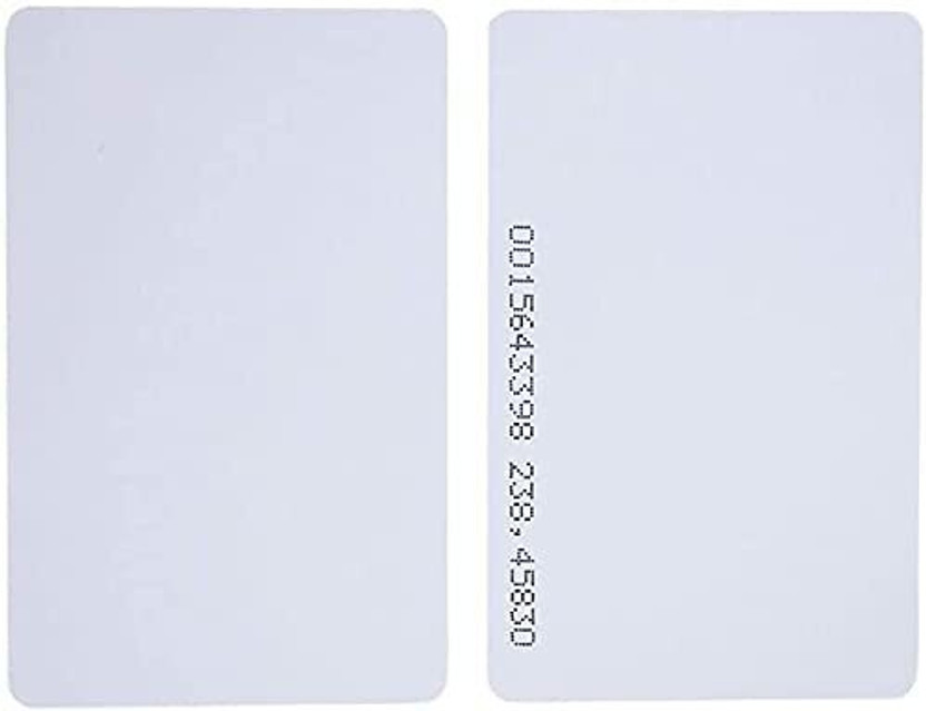HYNEAR RFID Cards 0.8mm Smart Thermal Printable for Access Control System (Pack Of 10) White Ink Cartridge