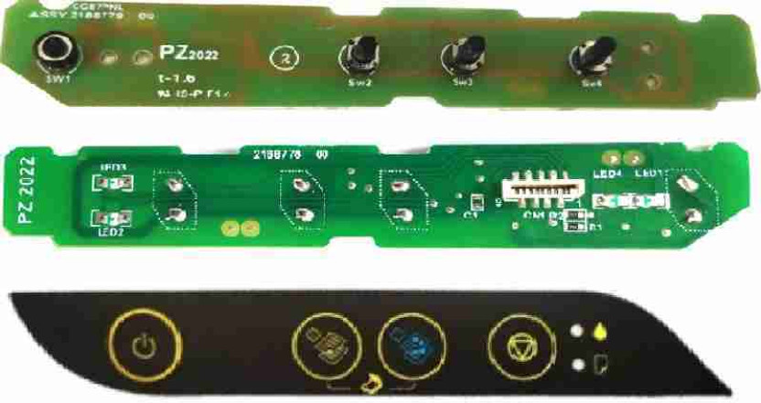 prinn tonic Control Panel & Panel Sticker for Eps L3110 L3115 L3116 Black Ink Toner Green Ink Cartridge