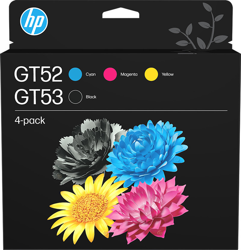 HP GT Black + Tri Color Combo Pack Ink Bottle