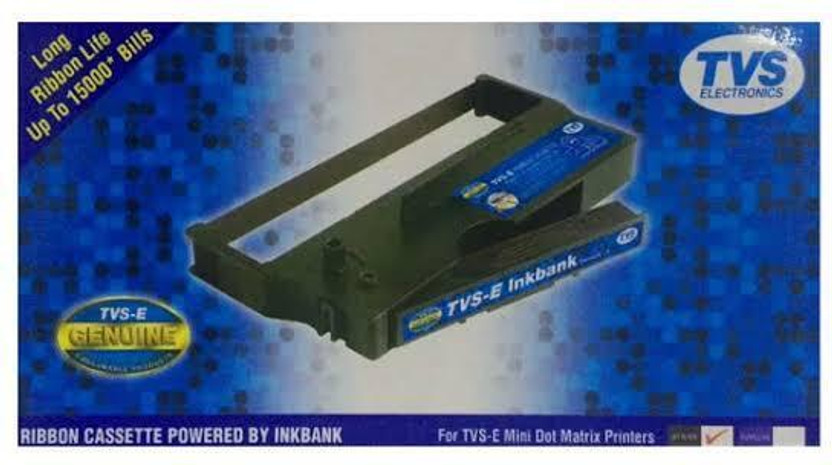 TVSE TVS RP 45 DOT MATRIX PRINTER And TVS-E Mini Dot Matrix printer Ribbon Cartridge Black Ink Cartridge