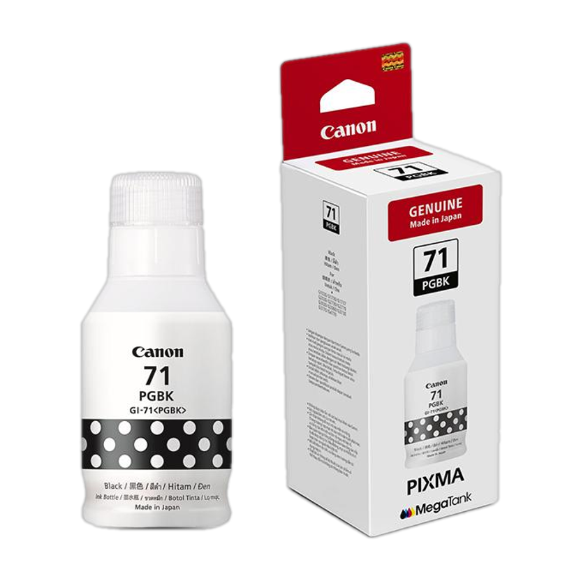 Canon PIXMA GI71 BK for G1020,G2020,G2021,G2770,G3770,G4770, G1730,G2730,G3730 Black Ink Bottle