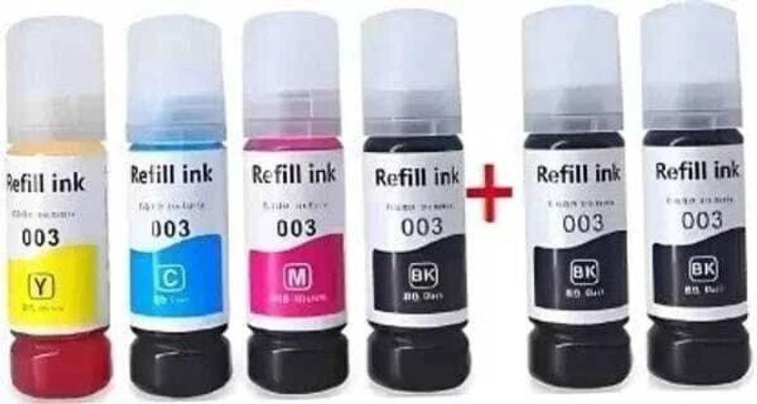 XVYZRVD XVYZRVD Deskjet GT Series, Smart Tank Series, Ink Tank Wireless Series Black + Tri Color Combo Pack Ink Cartridge - Flipkart Deal