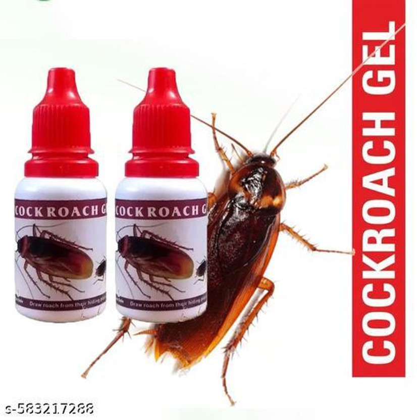 inthera ultimate cockroach killer gel "gurnteed effect" home & kithcen safe(2 x 20 ml)