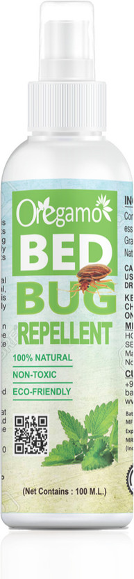 oregamo Natural bed bug spray | bedbugs killer with Instant Action | Herbal Eco-Friendly(100 ml)