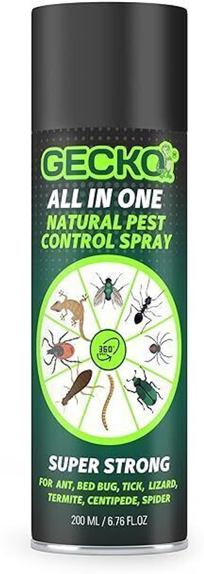 gecko Home Pest Repellent Control | 100% Natural | No Kill Just Repel Easy(200 ml)