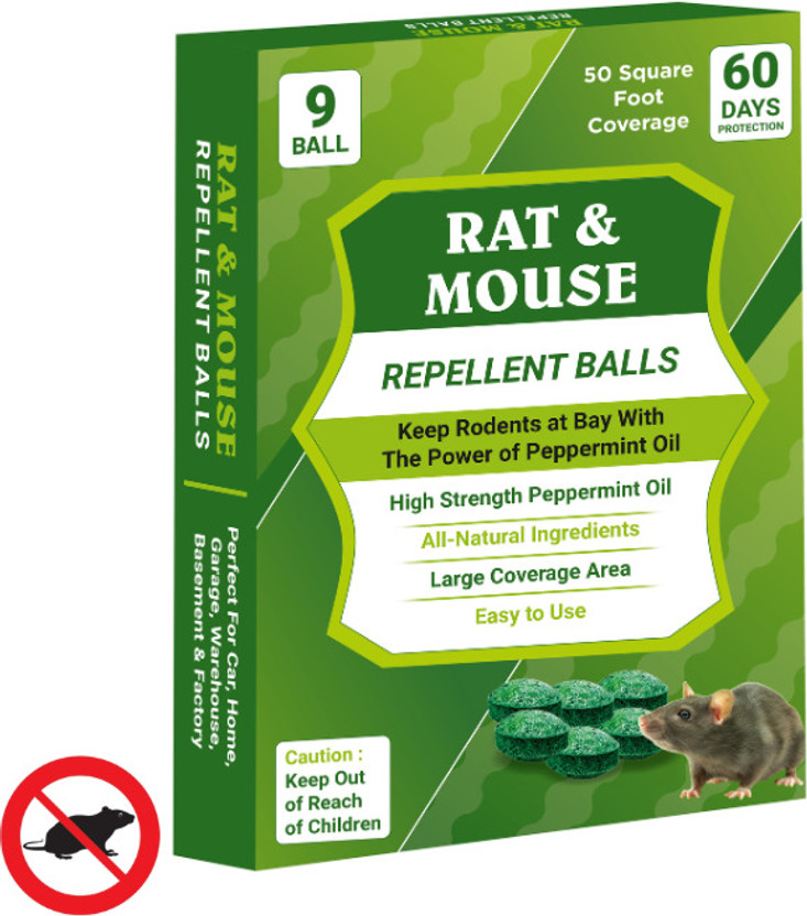 PestRepel Professional Insect Repeller Rat Killer for Pest Control(9 Units)