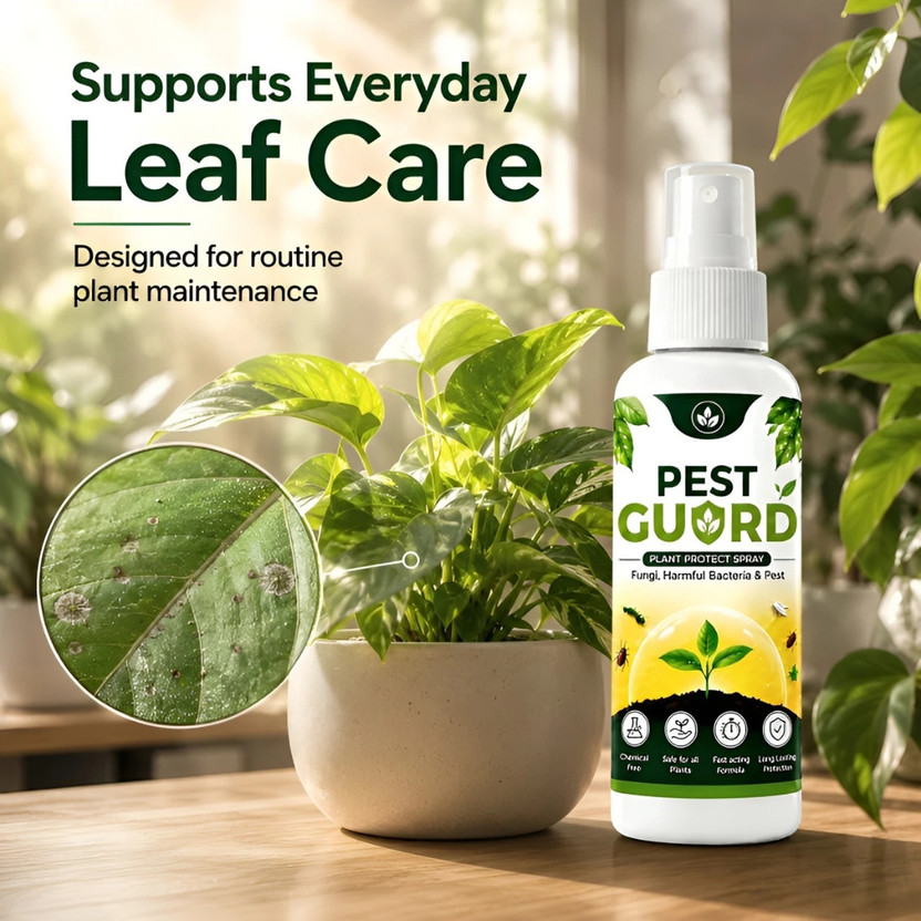 FARMORIA Natural Plant Spray, Organic Pest Control, Leaf Guard Action(100 ml)