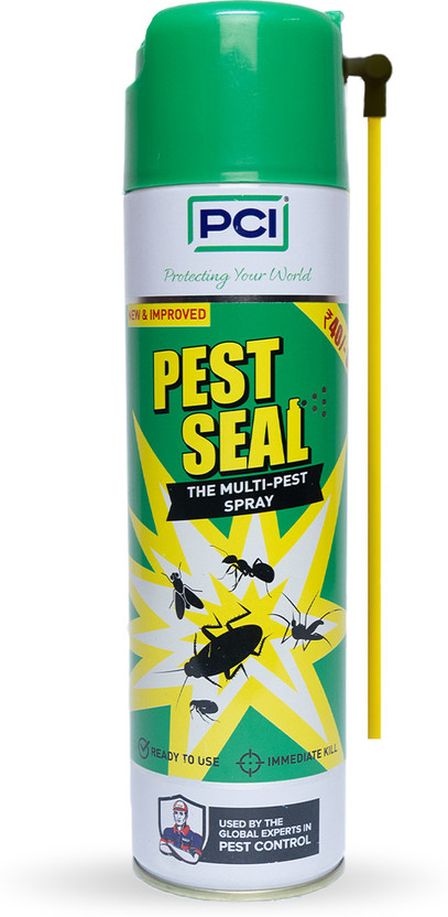 PCI Pest Seal Multi-Pest Spray | Instant Kill: Roaches, Ants & Mosquitoes(400 ml)