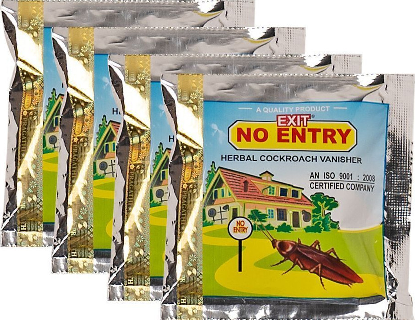 Exit No Entry Cockroach Vanisher Paste(4 x 50 g)