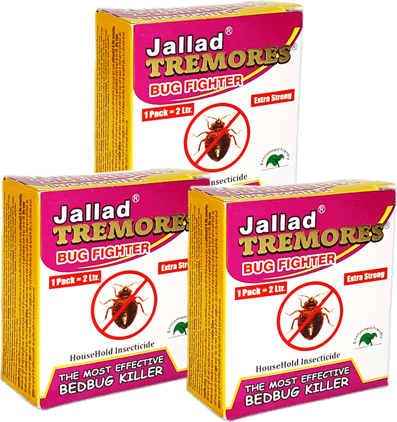 Jallad TREMORES BUG FIGHTER Bed Bug Killer - Pest Control 30 gms (Pack of Three)(3 x 10 g)