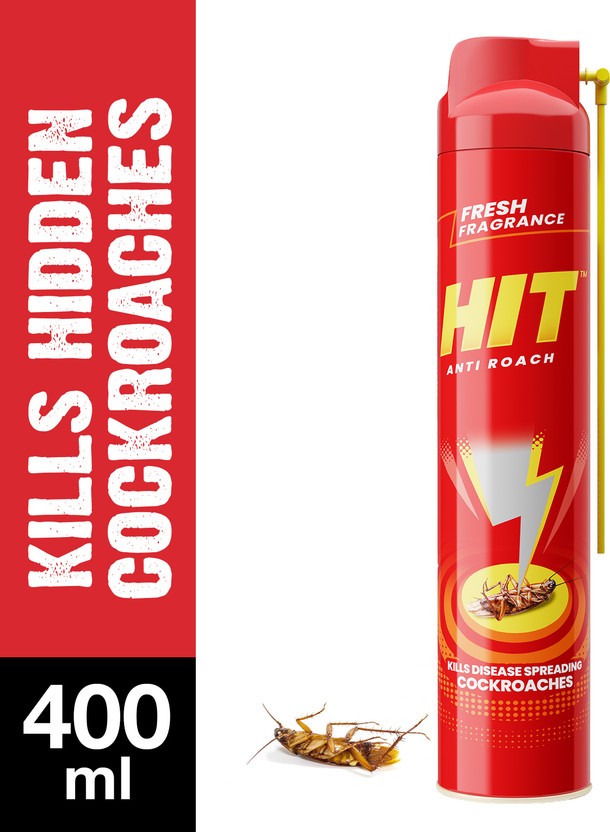 Hit Cockroach Killer Spray | Fresh Fragrance(400 ml)