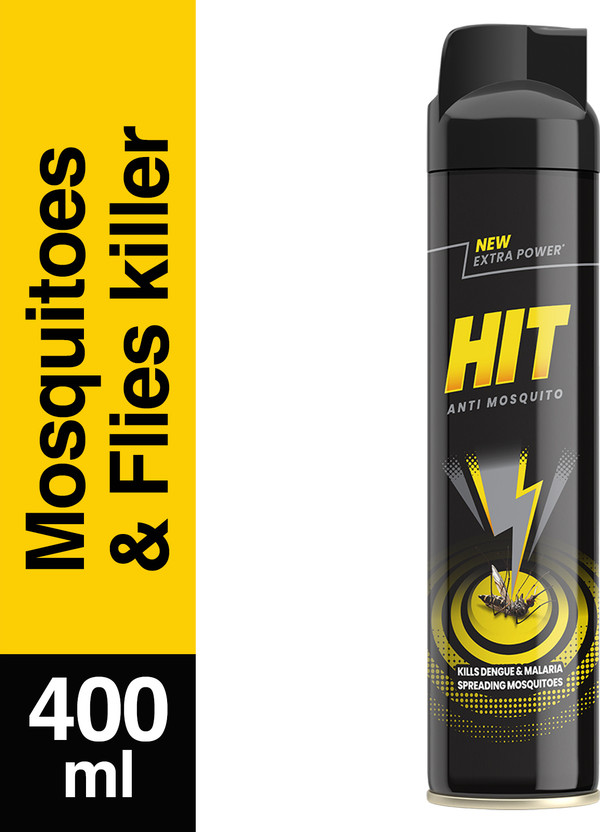 Hit Mosquito & Fly Killer Spray(400 ml)